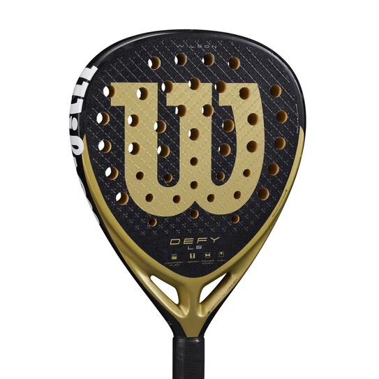 Rachetă de padel Wilson Defy LS V1 – rachetă ușoară, puternică și manevrabilă pentru padel, pentru joc agresiv și spin puternic.