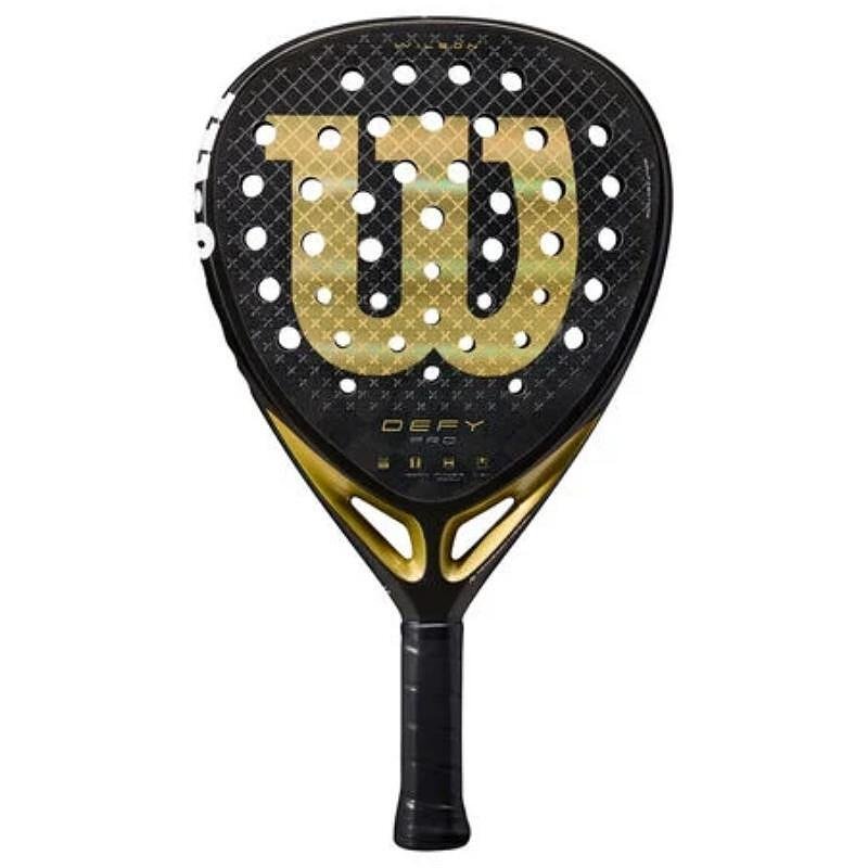 Rachetă de padel Wilson Defy Pro V1 - rachetă puternică de padel cu față din carbon 15K și spin agresiv