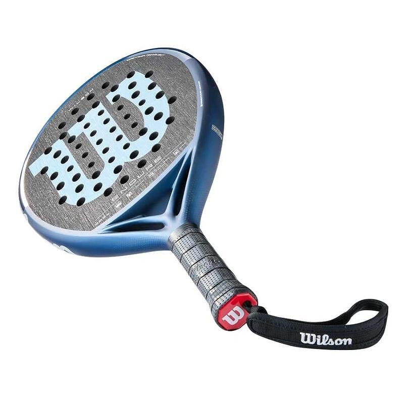 Rachetă de padel Wilson Endure V1 pentru control și confort, formă rotundă și echilibru scăzut pentru jucători de nivel mediu spre avansat