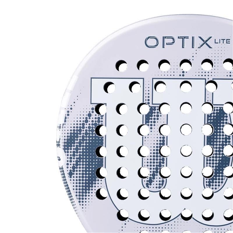 Rachetă de padel Wilson Optix V2 Lite Lilac – o rachetă ușoară și comodă pentru începători, cu sweet spot mare