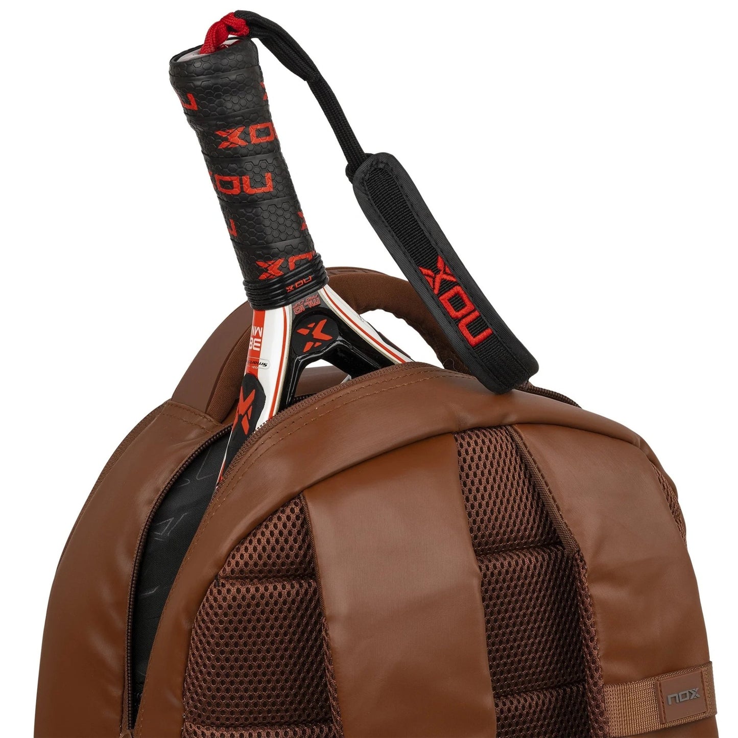 Nox Pro Series Blue-Copy padel backpack with racket and shoe compartment