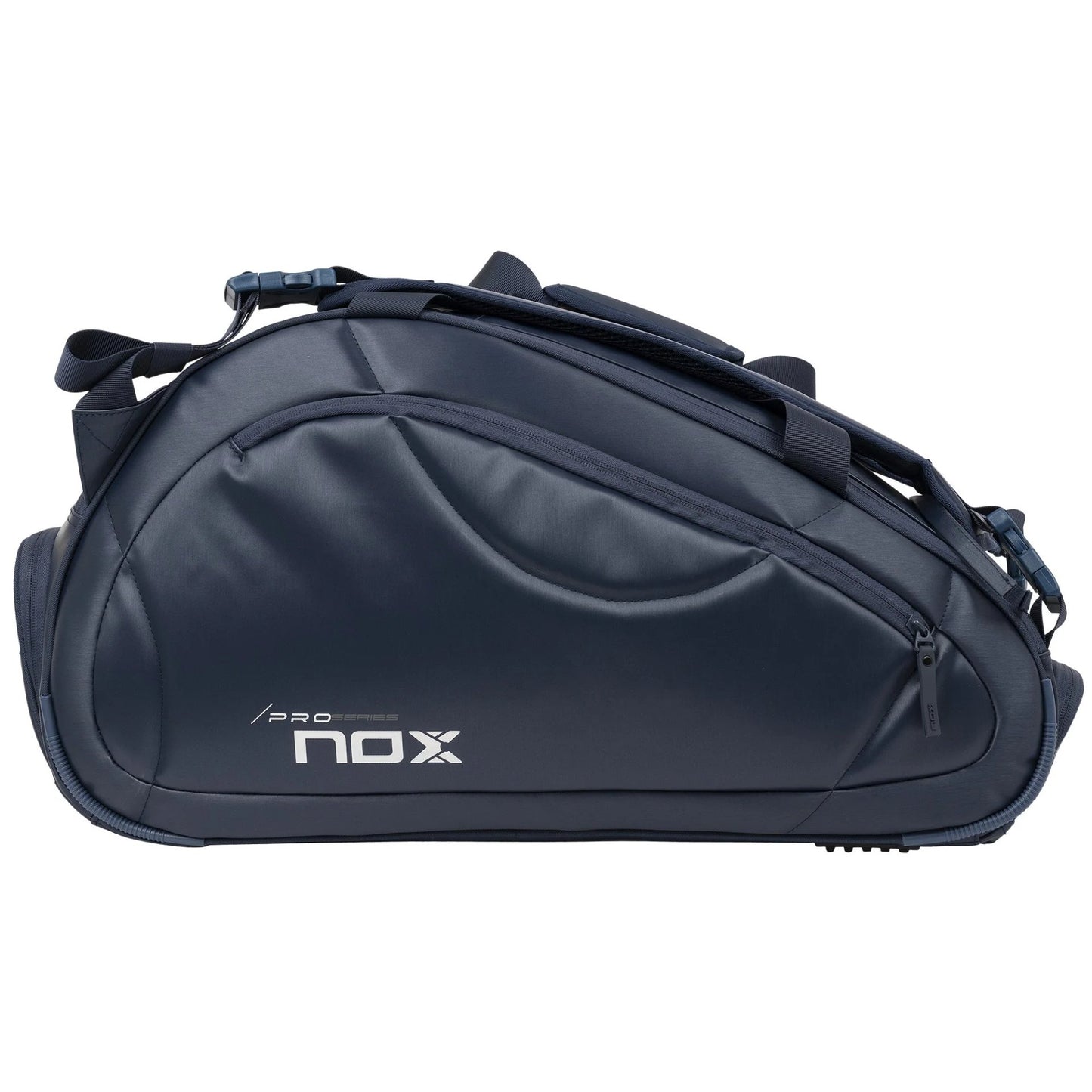 NOX Pro Series Navy padel bag - lightweight, durable and practical. With thermal compartment, space for rackets, shoes and accessories