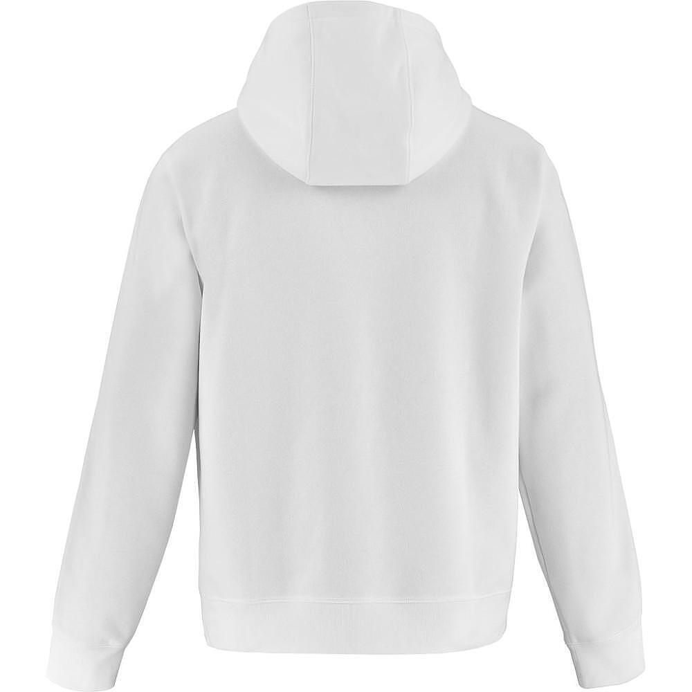 PADEL SWEATSHIRT BABOLAT HOOD SWEAT J LEBRON WHITE - white hooded sweatshirt for padel, comfort and style
