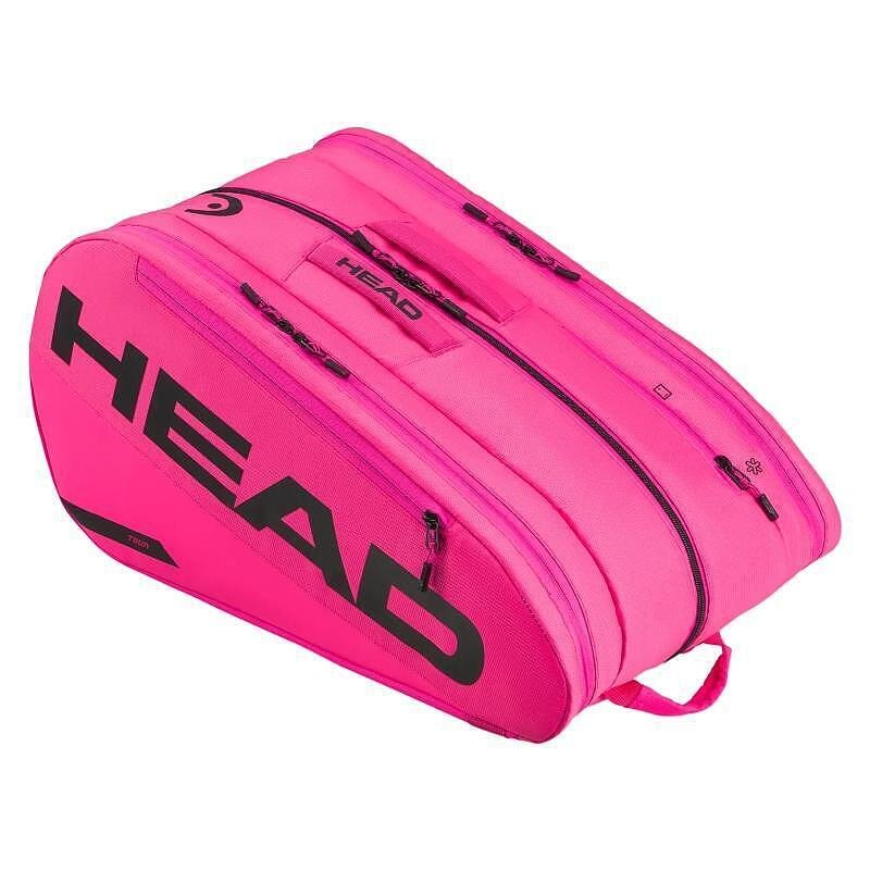 Head Tour Pink padel thermo bag – pink thermo bag for padel rackets with pockets and protection for gear