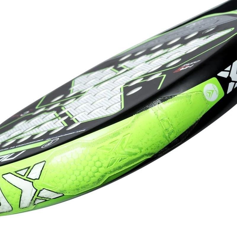 NOX protector for a padel racket with a textured design - transparent