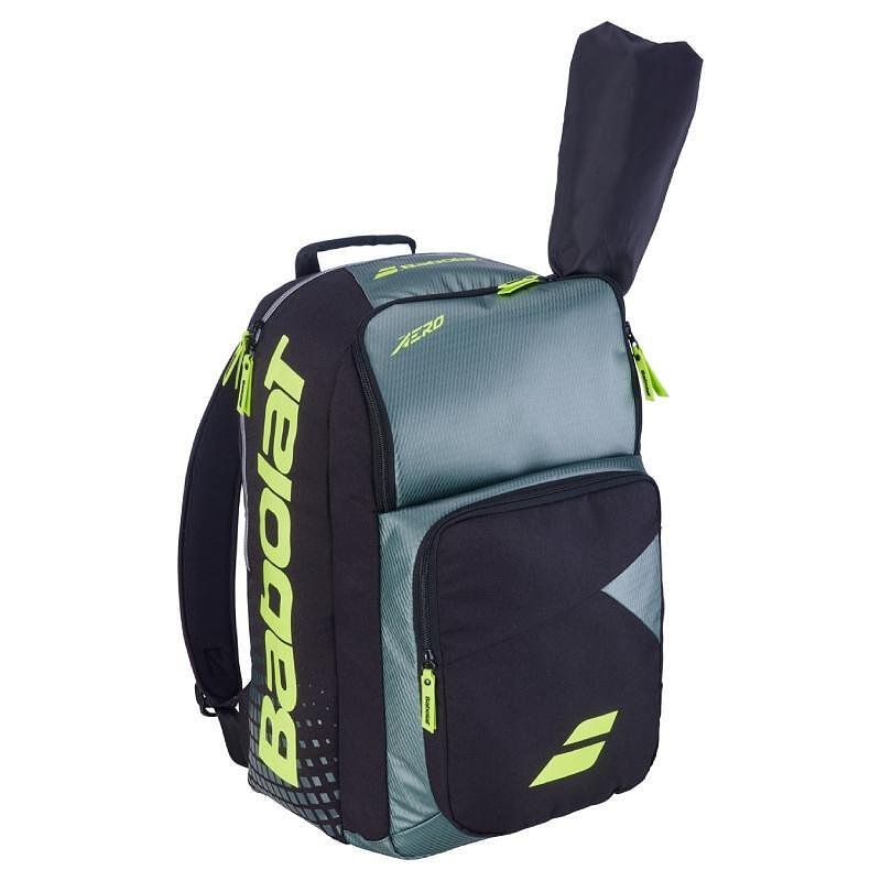 Babolat Pure Aero backpack - tennis backpack for up to 3 rackets, gear and accessories, water-repellent and durable