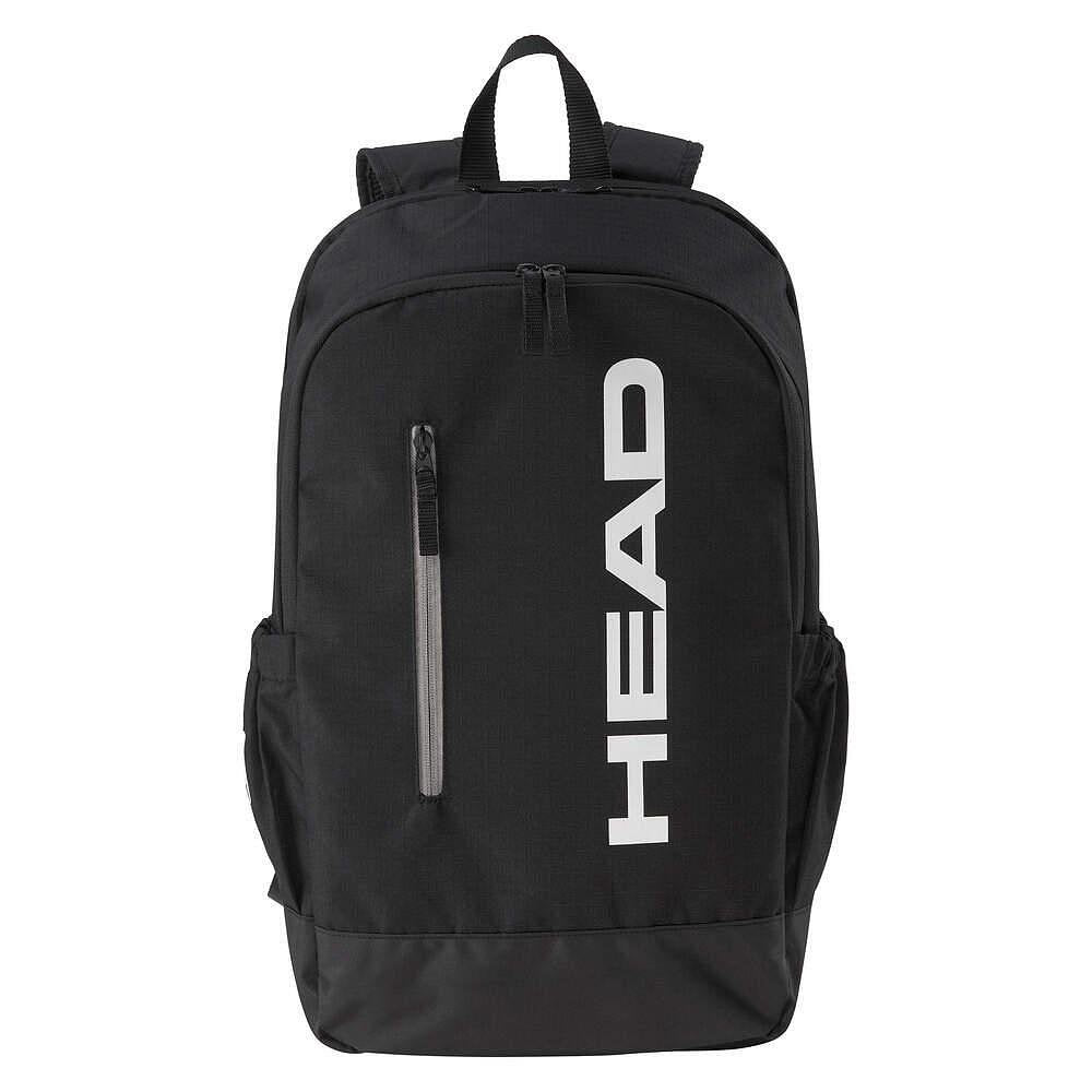 Раница Head Base 17L Black – тенис раница за ракети, основно отделение и джобове за корт и пътуване