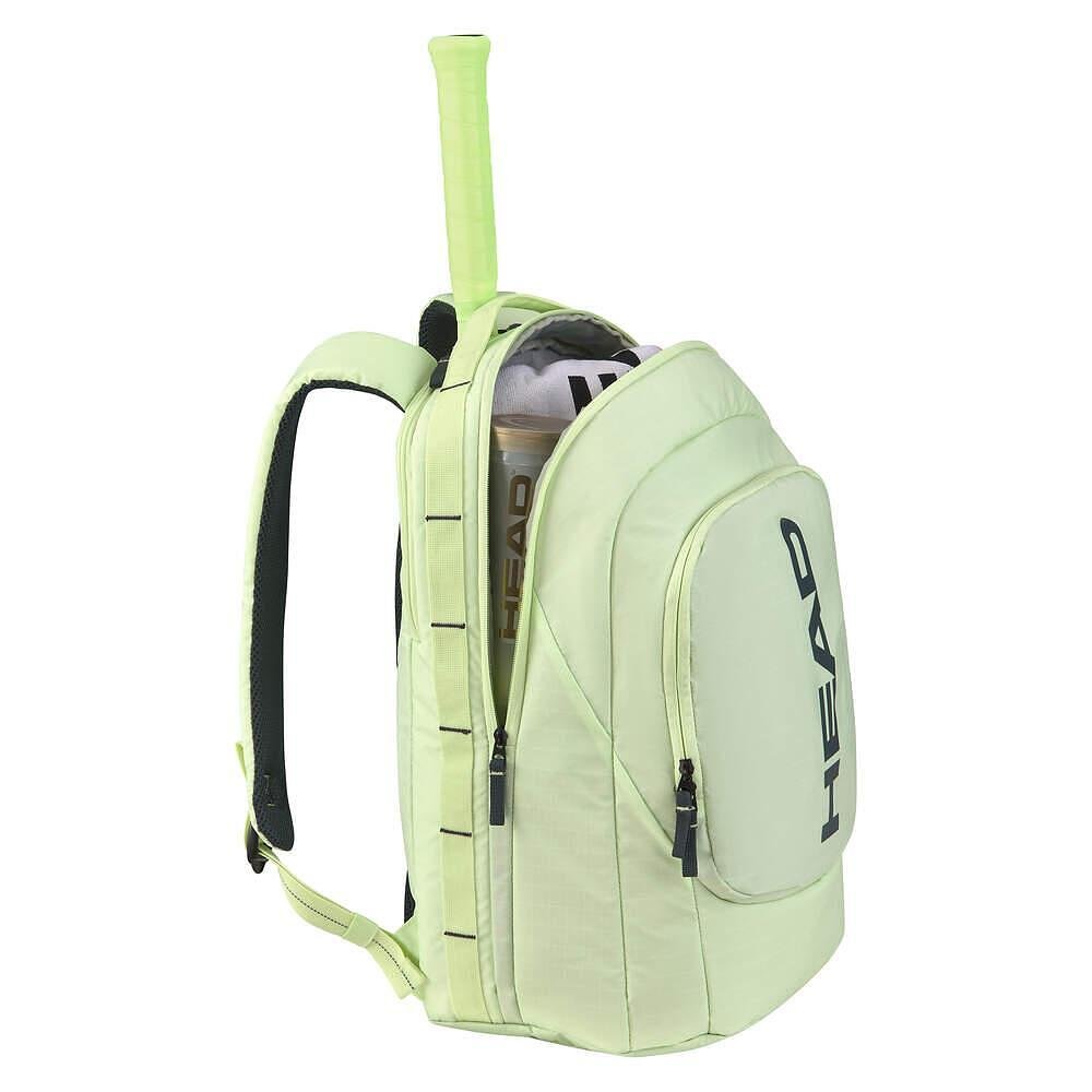 Раница Head Pro 30L Green - зелена тенис раница с отделения за ракети и аксесоари, подходяща за тенис магазин