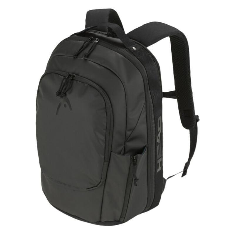 Раница Head Pro X 30L Black - стилна тенис раница за корт и град, подходяща за тенис екипировка и тенис сакове