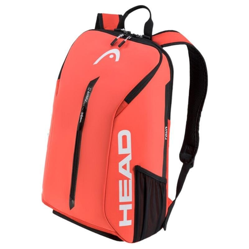 Раница Head Tour 25L Black/White - тенис раница за падел ракети, основно отделение и обувки, стилен дизайн
