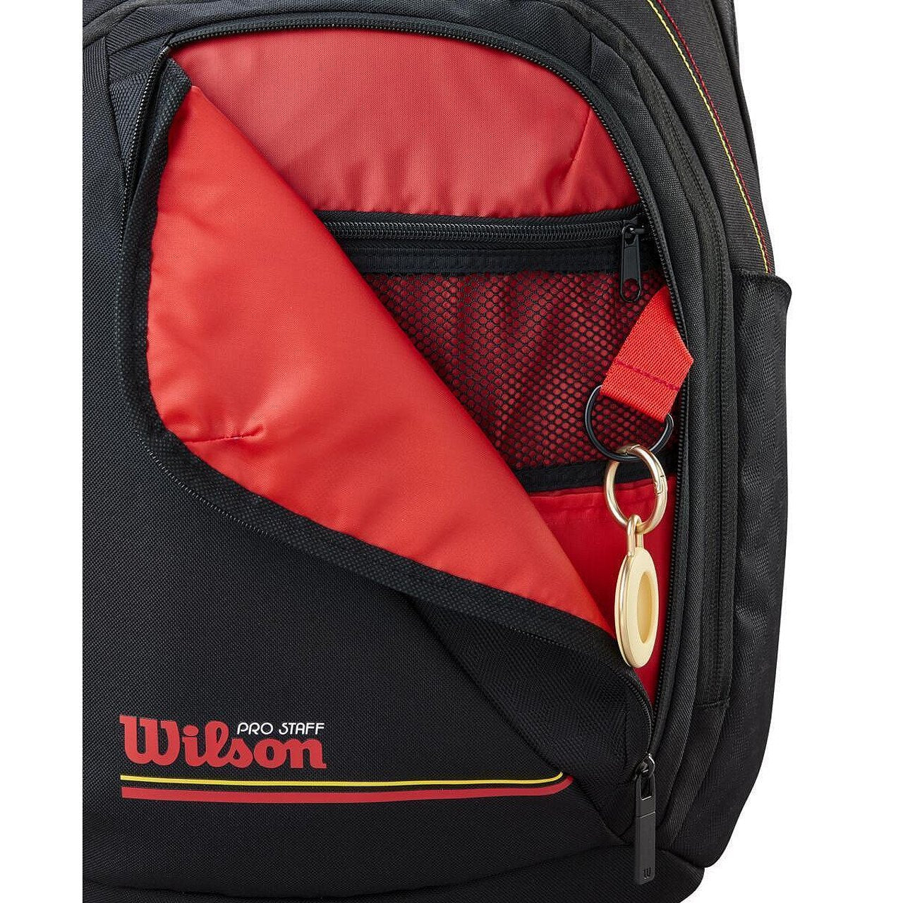 Wilson Pro Staff Classic backpack - stylish tennis backpack for 2 racquets, practical for tennis gear and everyday use