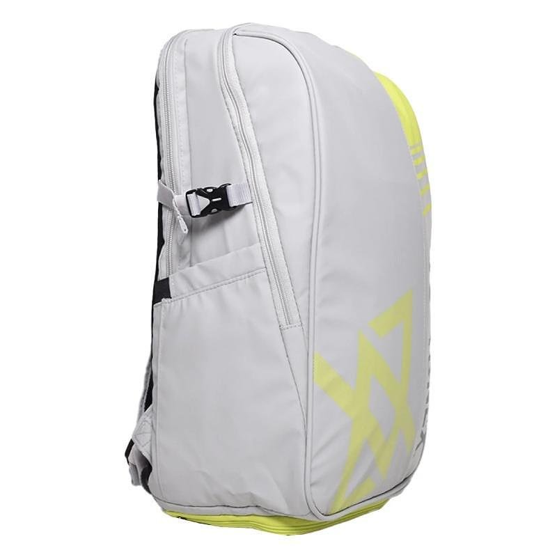 Yonex Club VA Grayish Beige Backpack – a compact and stylish tennis backpack for training, travel, and everyday use.
