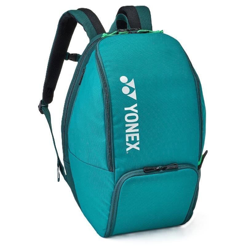 Rucsac Yonex Pro 30L Dark Green - rucsac de tenis cu compartiment pentru rachete și spațiu pentru echipament de tenis