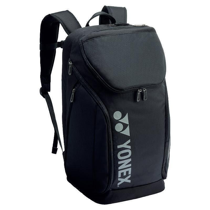 Yonex Pro L 34L Black backpack – tennis backpack with 34L capacity, shoe compartment and YKK zipper for sports and travel