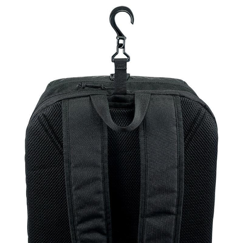 Yonex Team 28L Ruby Red backpack – a 28L tennis backpack with a hook, sturdy back, and a comfortable design for training and travel