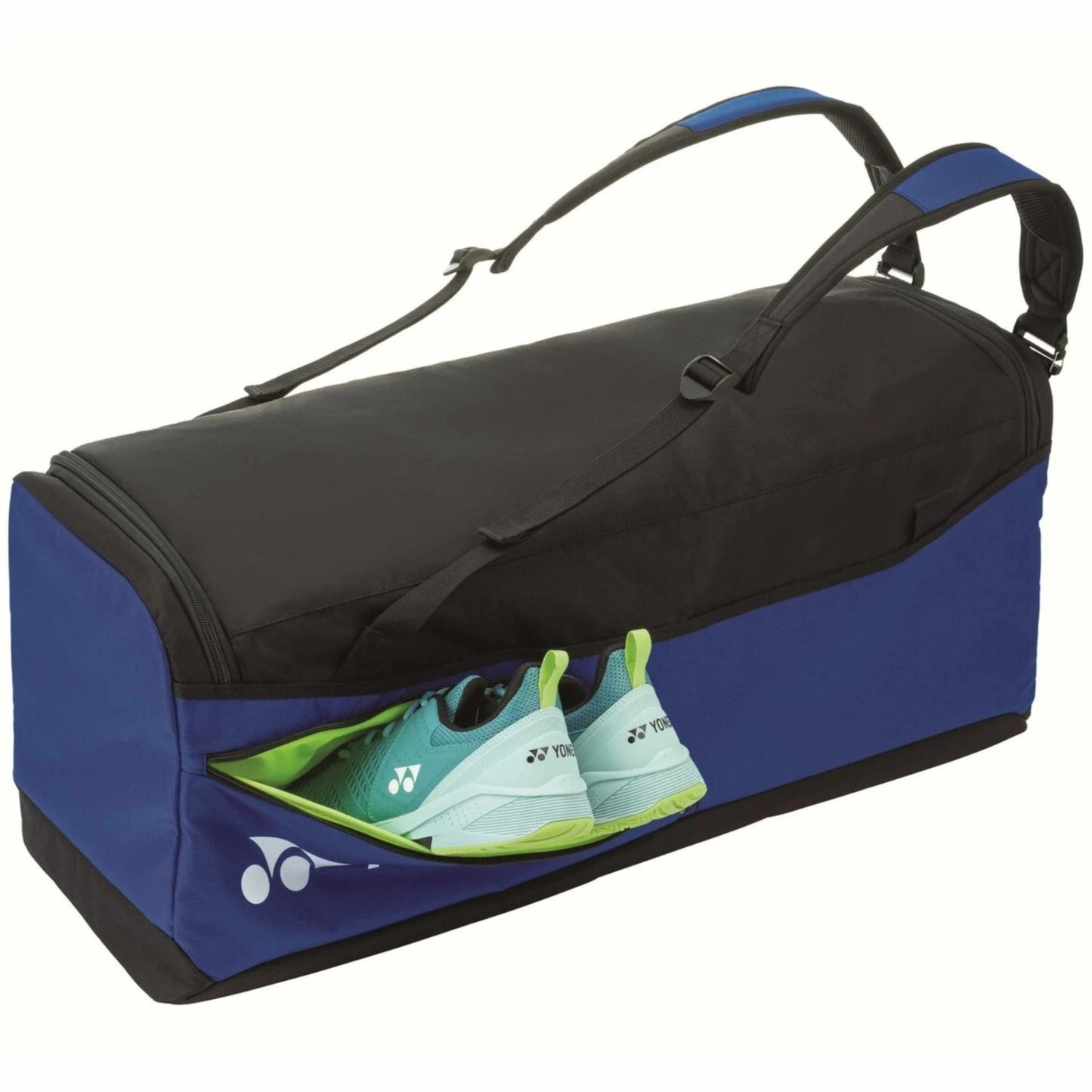 Сак Yonex Pro Duffel Bag - cobalt blue за тенис и падел оборудване, с раменни презрамки и отделение за обувки