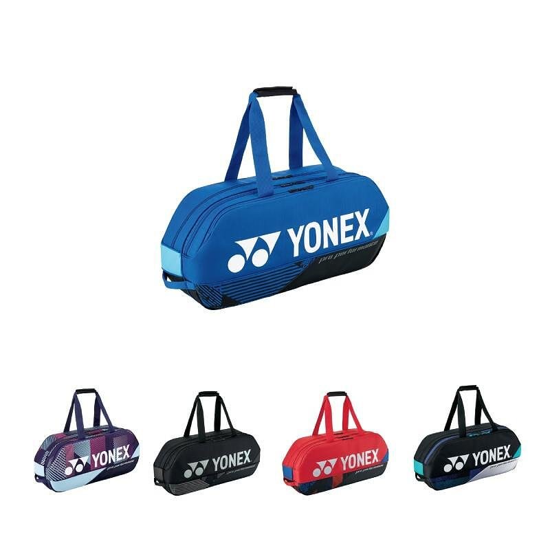 Geantă Yonex PRO TOURNAMENT BAG Cobalt Blue – geantă de tenis pentru echipament și călătorii, parte din gama de genți de tenis Yonex.