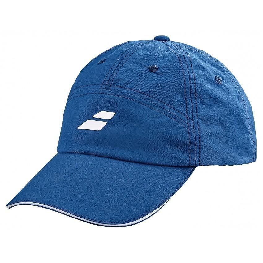 Шапка Babolat MICROFIBER CAP - estate blue, синя спортна шапка за тенис и падел с UV защита и бързо съхнене