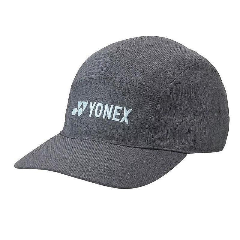 Шапка Yonex Cap 40096 Charcoal - графитена унисекс шапка 2024 с комфорт и стабилна форма.