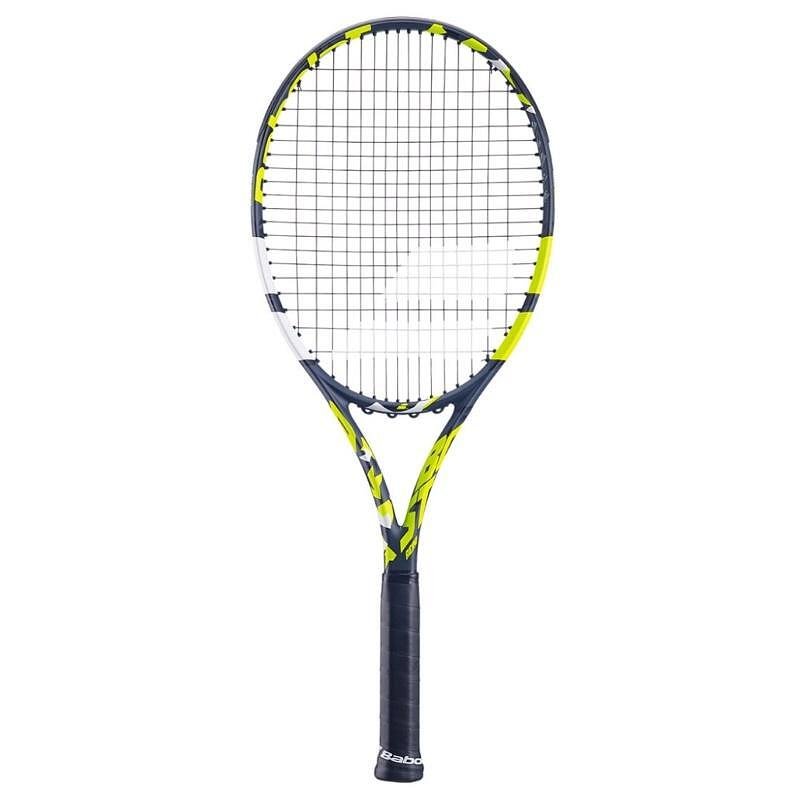 Rachetă de tenis Babolat Boost Aero pentru putere, ușurință și manevrabilitate - ideală pentru jucătorii începători și avansați.
