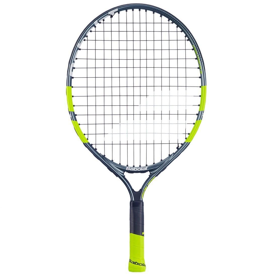 Babolat Carlitos Junior 19 CV tennis racket for children 4-6 years old, lightweight aluminum racket with instructional visual aids