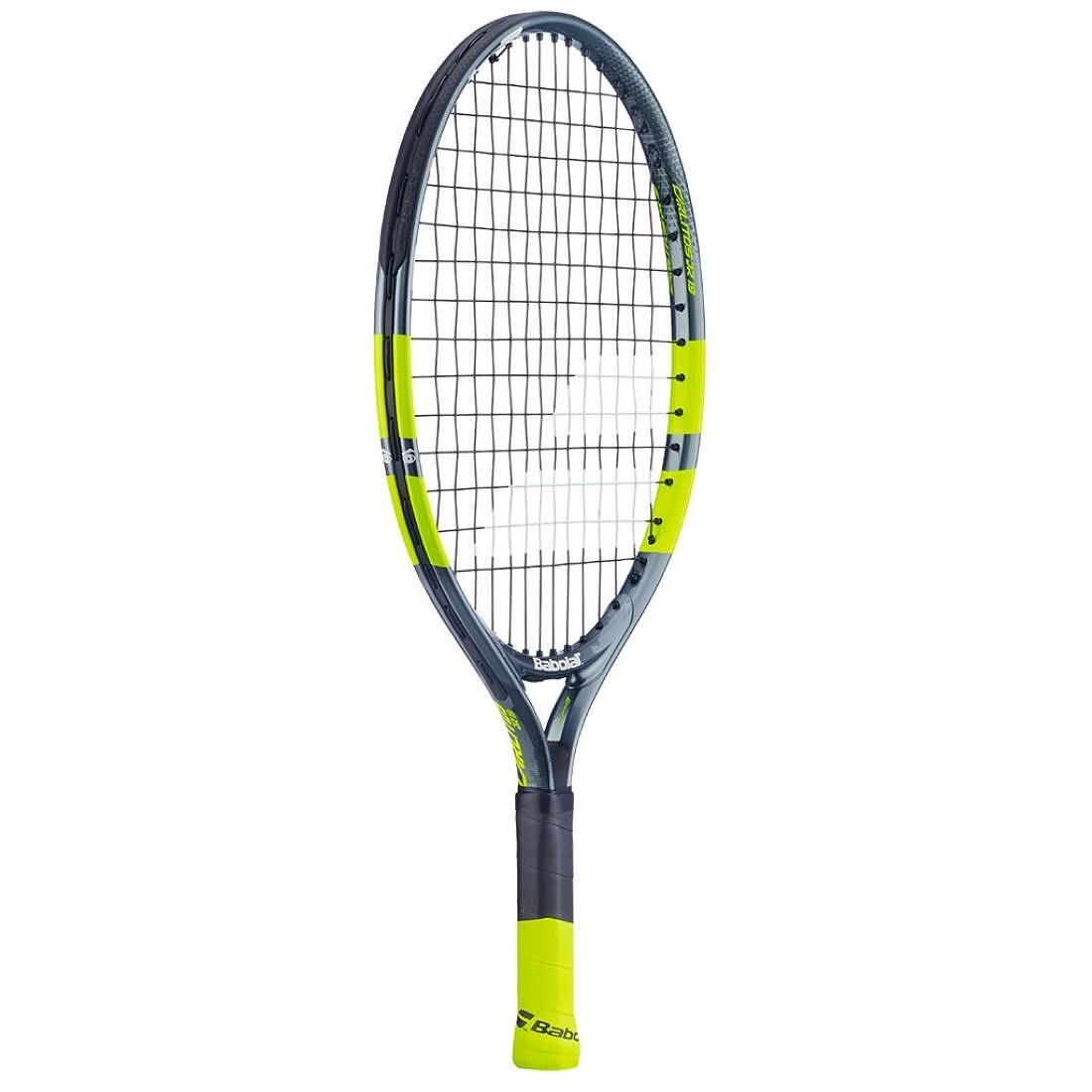 Babolat Carlitos Junior 19 CV tennis racket for children 4-6 years old, lightweight aluminum racket with training and dynamic design