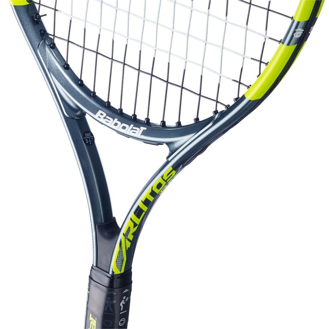 Babolat Carlitos Junior 23 CV tennis racket for children ages 6-8, light and comfortable, inspired by Carlos Alcaraz