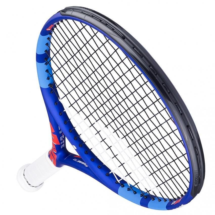 Rachetă de tenis Babolat Drive Junior 23 pentru copii 6-8 ani, albastră, ușoară și comodă pentru învățare și control