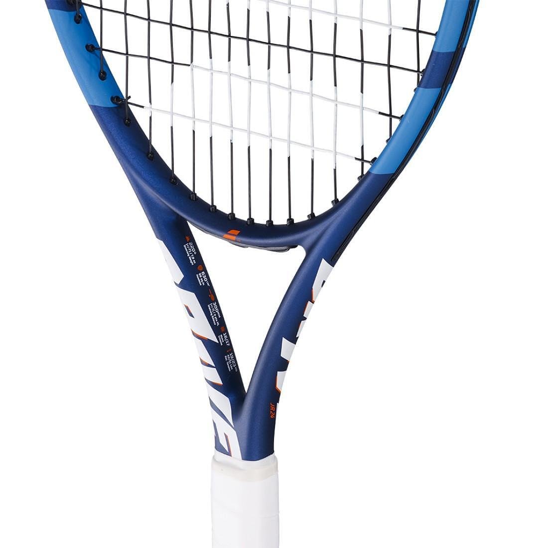 Rachetă de tenis Babolat Drive Junior 24 pentru copii, ușoară și comodă pentru antrenament și dezvoltarea abilităților de tenis