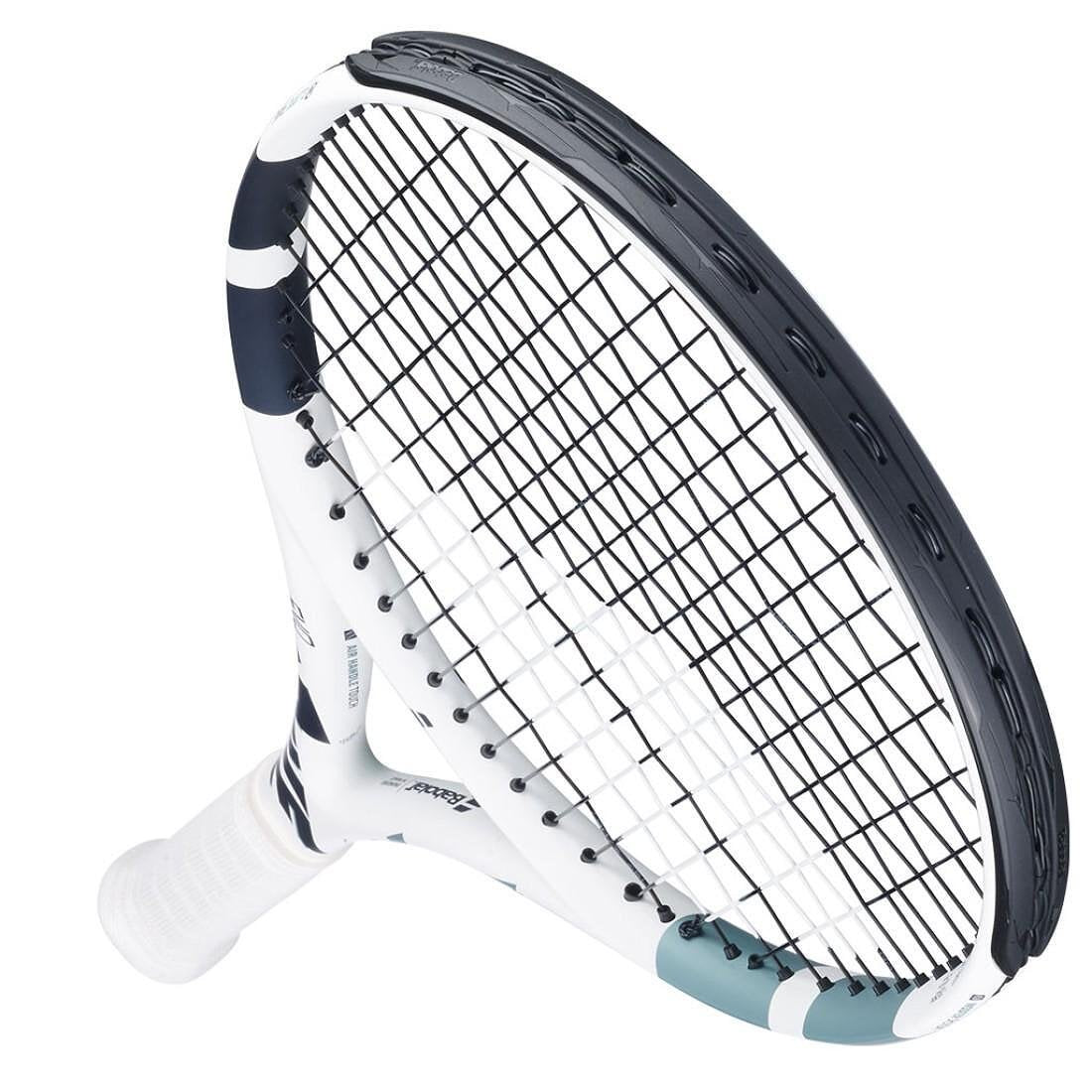 Rachetă de tenis Babolat Evo Drive Lite White Gen2 – o rachetă ușoară din grafit pentru putere și manevrabilitate pentru jucători intermediari