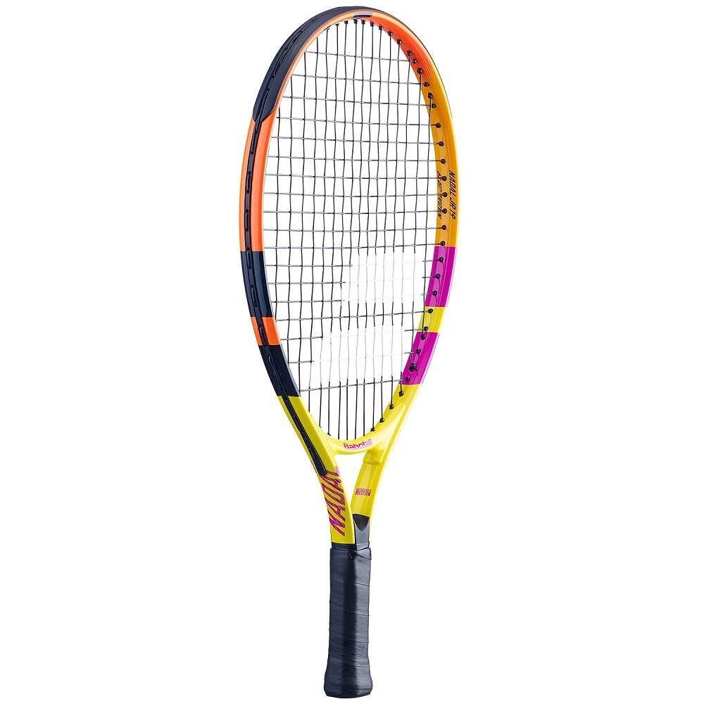 Rachetă de tenis Babolat Nadal Junior 19 pentru copii de 4-5 ani, ușoară și comodă pentru tinerii talentați începători la tenis
