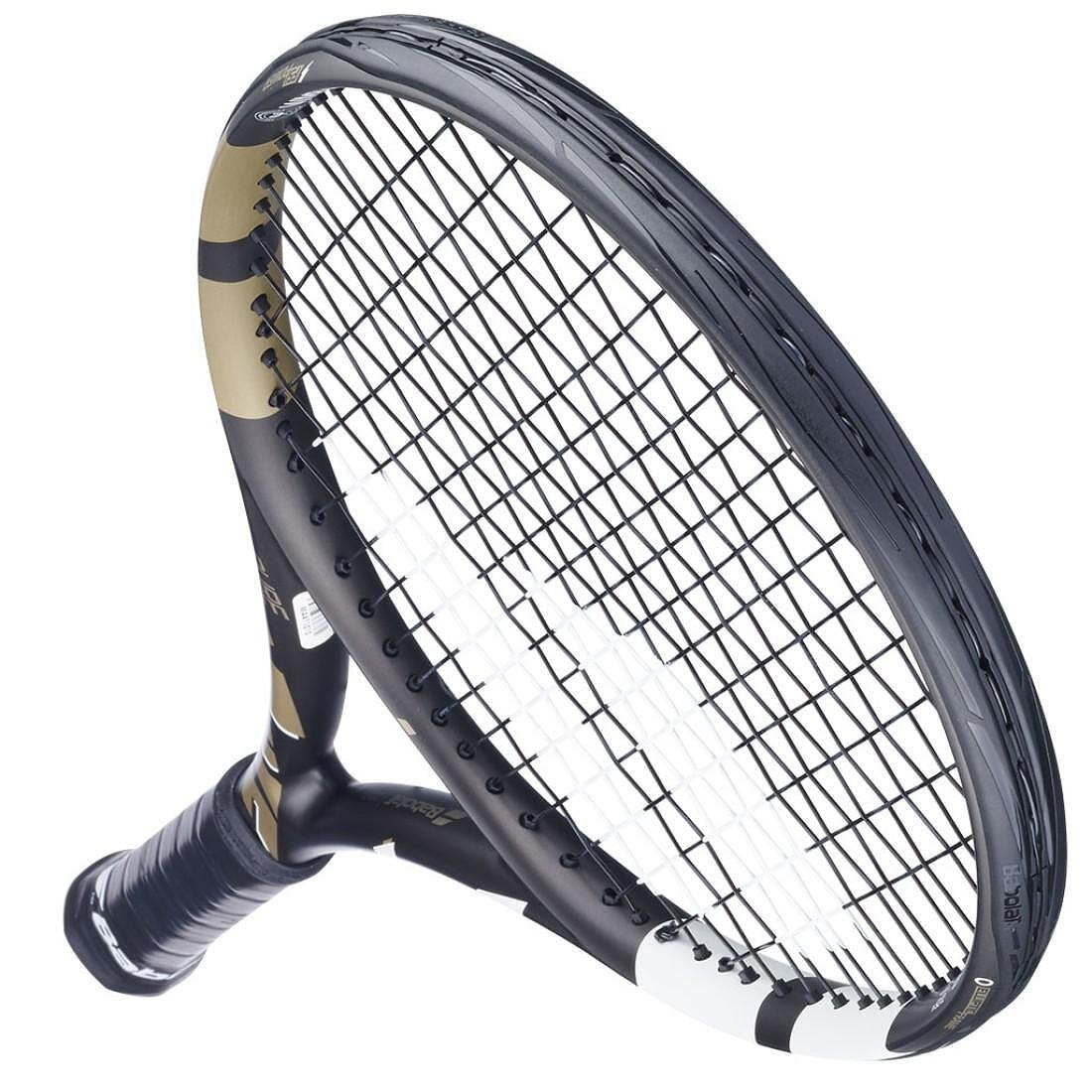 Babolat Pure Drive Wimbledon Gen11 tennis racket – a powerful and versatile tennis racket for control, stability, and excellent maneuverability.