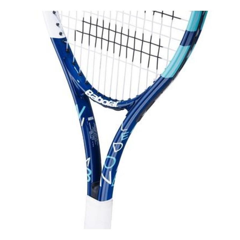 Rachetă de tenis Babolat Wimbledon 27 pentru începători și intermediari, ușoară și manevrabilă, cu cap lat de 105 in