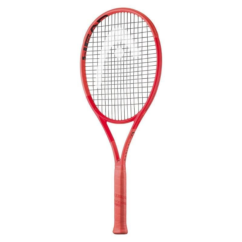 Rachetă de tenis HEAD Radical TEAM 2025 L în roșu pentru all courts, ușoară și manevrabilă pentru mai multă putere și control