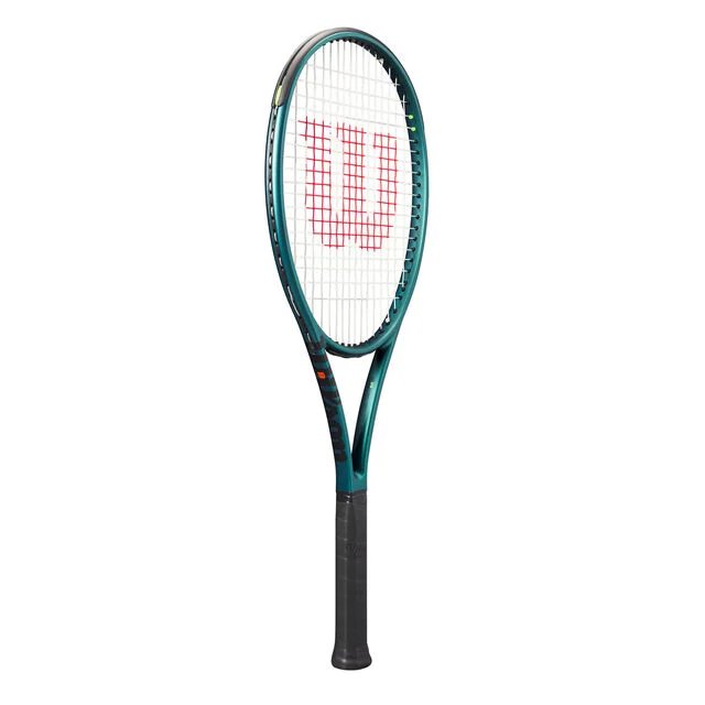 Rachetă de tenis Wilson Blade 98 16x19 V9 cu finisaj mat Emerald Night pentru control, senzație și stabilitate