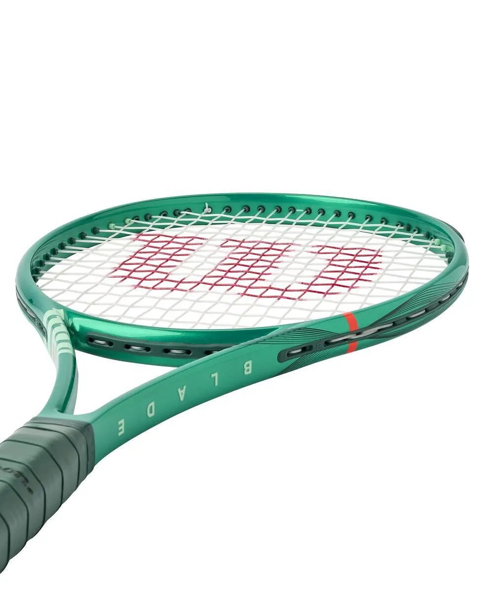 Wilson Blade V10 98S tennis racket for control, spin, and stability during aggressive play