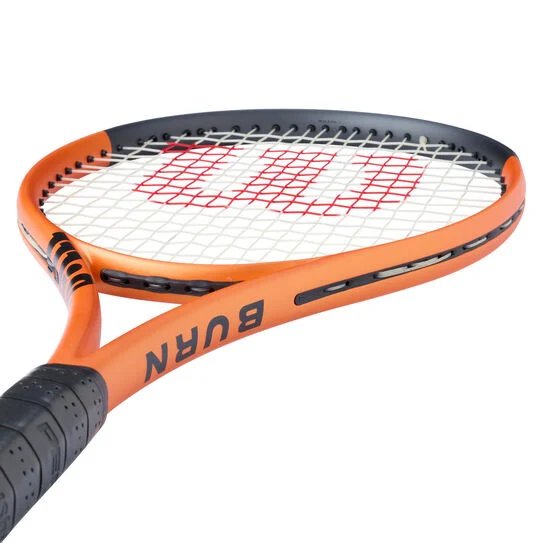 Rachetă de tenis Wilson Burn 100ULS V6 – rachetă ușoară, preîntinsă, pentru începători și joc controlat