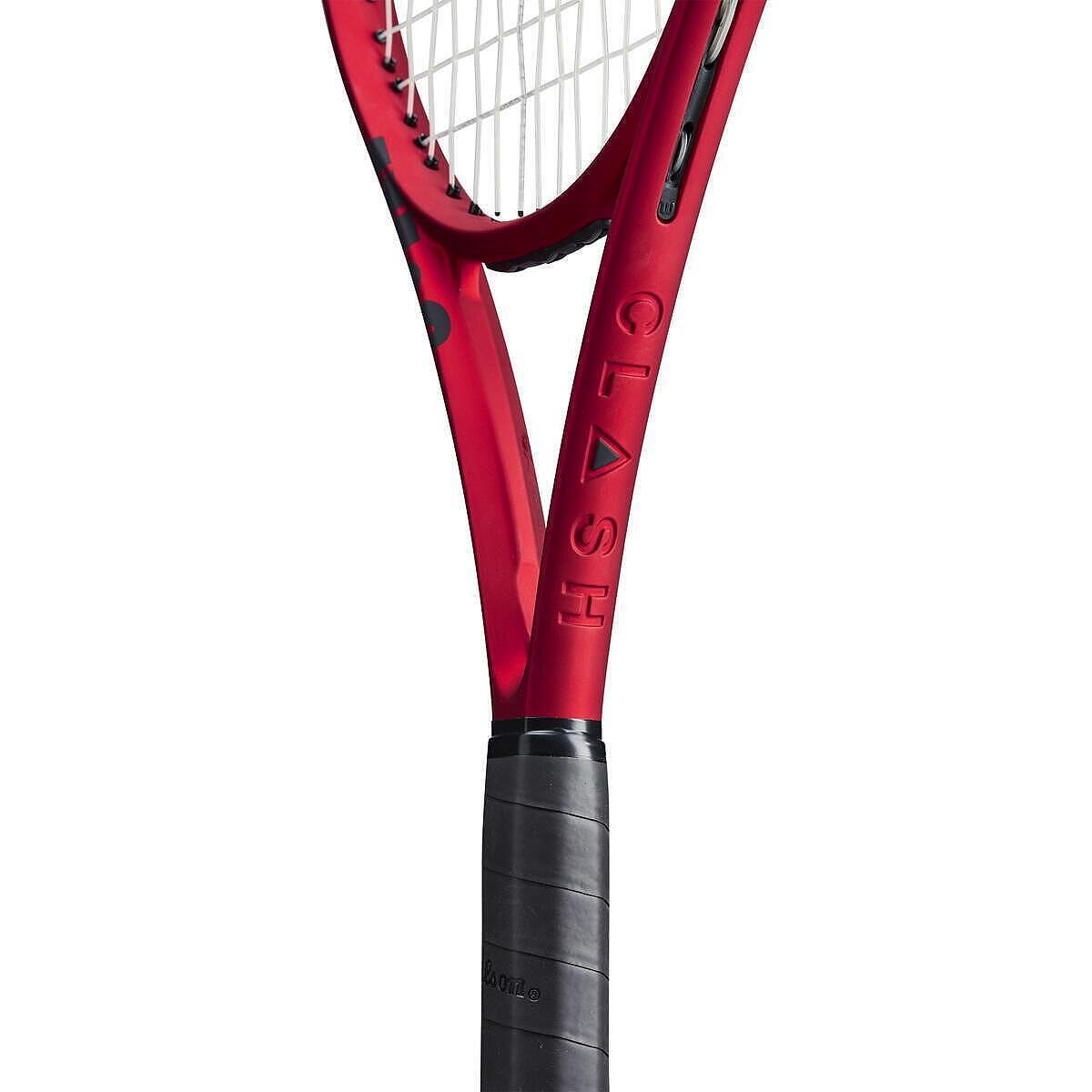 Rachetă de tenis Wilson Clash 100 Pro V2.0 – rachetă de tenis Wilson roșie, stabilă și flexibilă, pentru control și putere