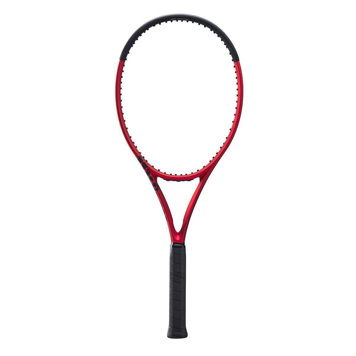 Rachetă de tenis Wilson Clash 100L V2.0 – rachetă de tenis Wilson ușoară, flexibilă și stabilă pentru mai mult confort și manevrabilitate.