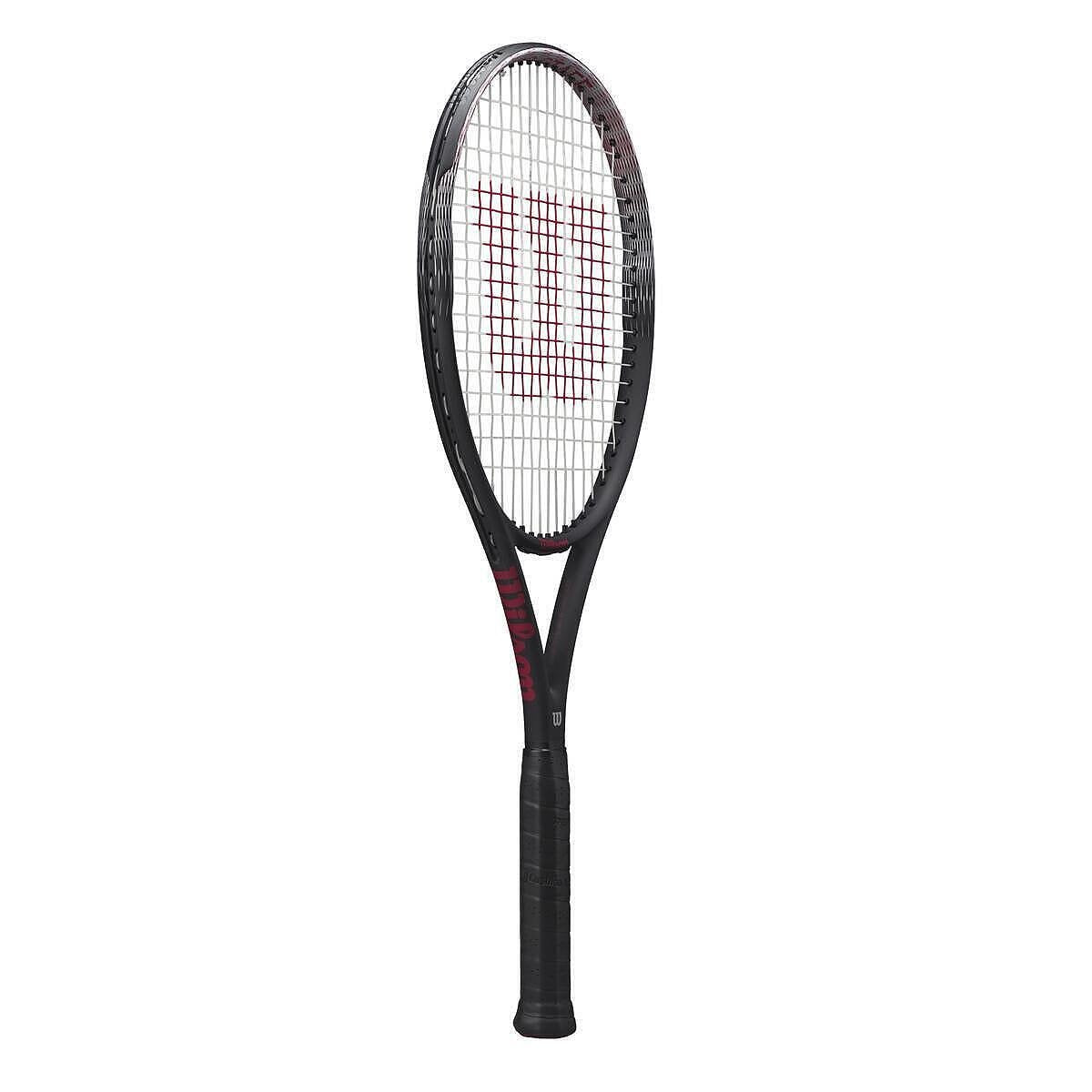 Tennis racket Wilson Pro Staff Precision 100 – black, with BLX technology and a stable graphite frame