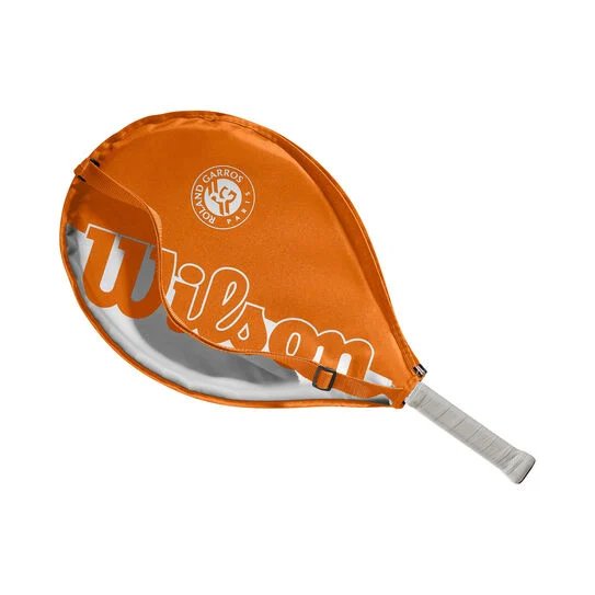 Rachetă de tenis Wilson Roland Garros 2026 Elite 23 în portocaliu, rachetă ușoară pentru copii, pentru învățare și lovituri sigure