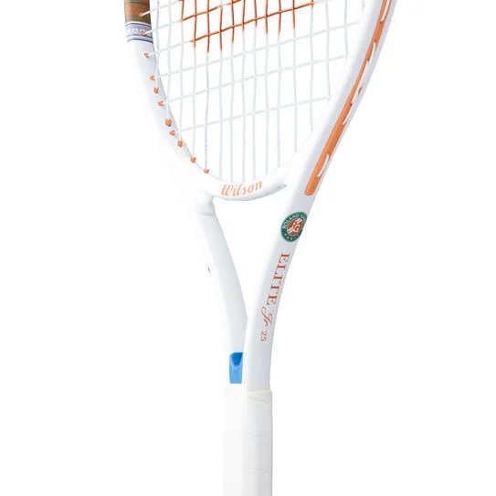 Rachetă de tenis Wilson Roland Garros 2026 Elite 25 pentru copii, rachetă de start ușoară cu protector bumper și design elegant