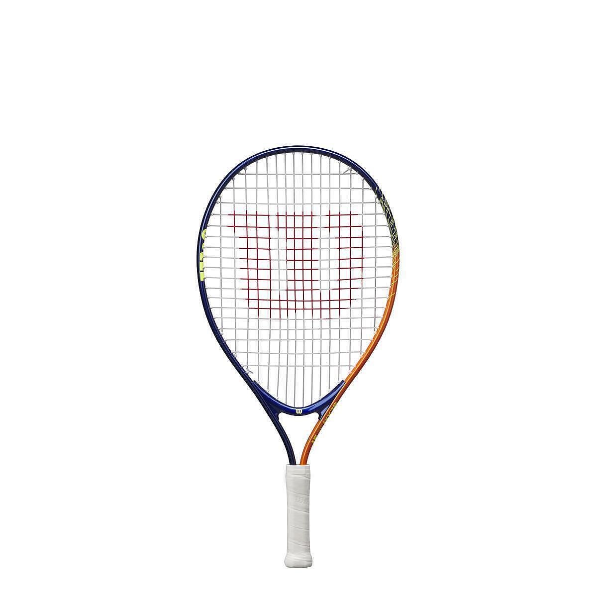 Tennis racket Wilson Slam Jr 21 Boys for children, lightweight AirLite Alloy construction, blue and orange