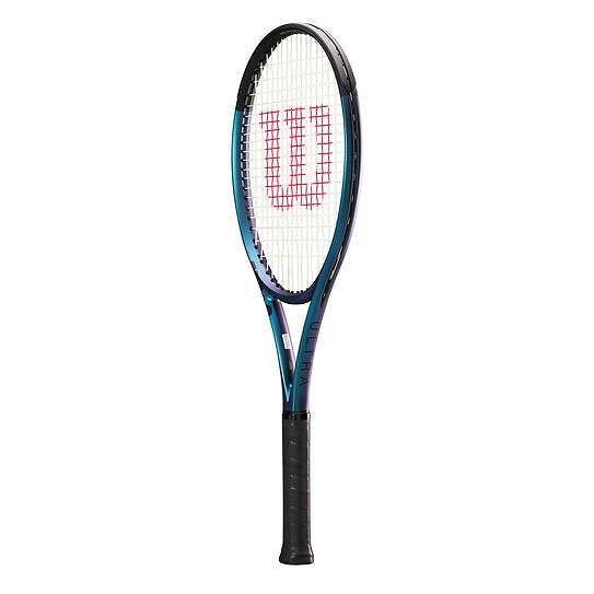 Rachetă de tenis Wilson Ultra 100L V4.0 – rachetă de tenis Wilson ușoară, stabilă și puternică, pentru un joc confortabil.