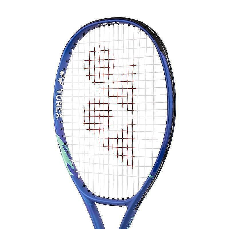 Rachetă de tenis Yonex EZONE JUNIOR 25 Blast Blue 2025 – rachetă de tenis Yonex grafit-hibridă pentru copii 8-10 ani