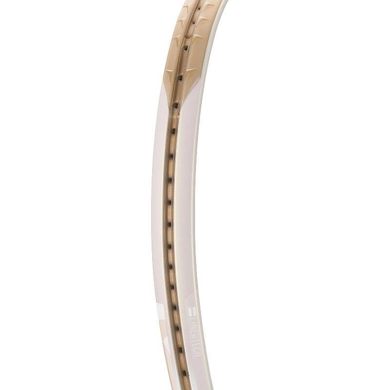 Yonex VCORE 100 Sand Beige tennis racket – an elegant beige model with power and control for aggressive play.