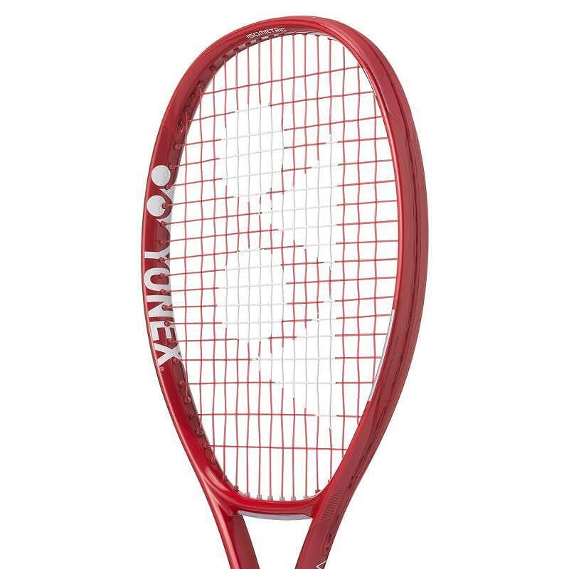 Тенис ракета YONEX VCORE 25 Ruby Red Junior юношеска графитна ракета, лека и маневрена за спин и контрол