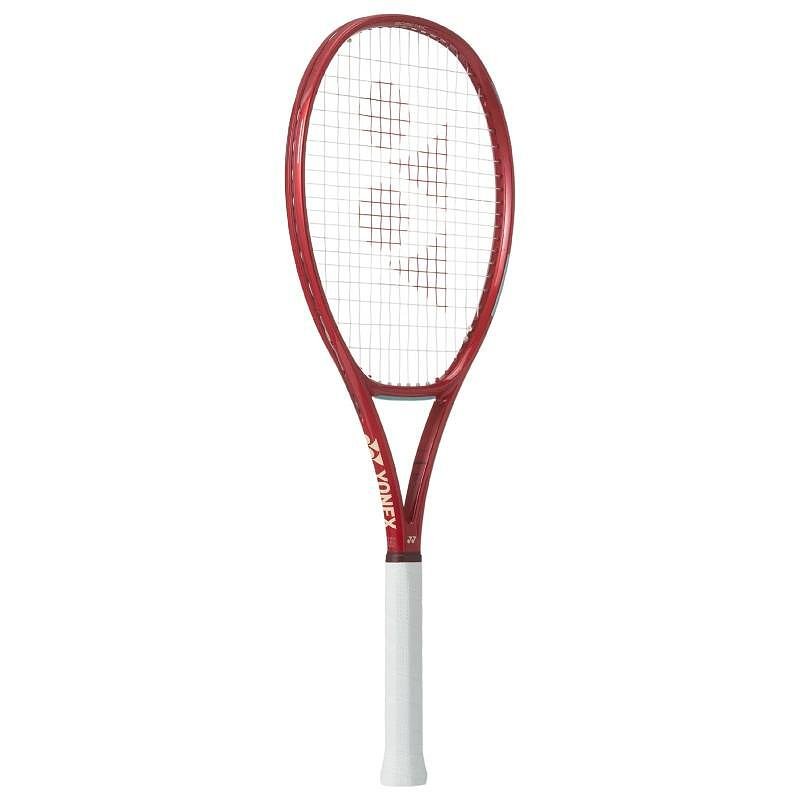 Rachetă de tenis Yonex VCORE 98 Tour Ruby Red – control, stabilitate și topspin pentru jucători de tenis avansați