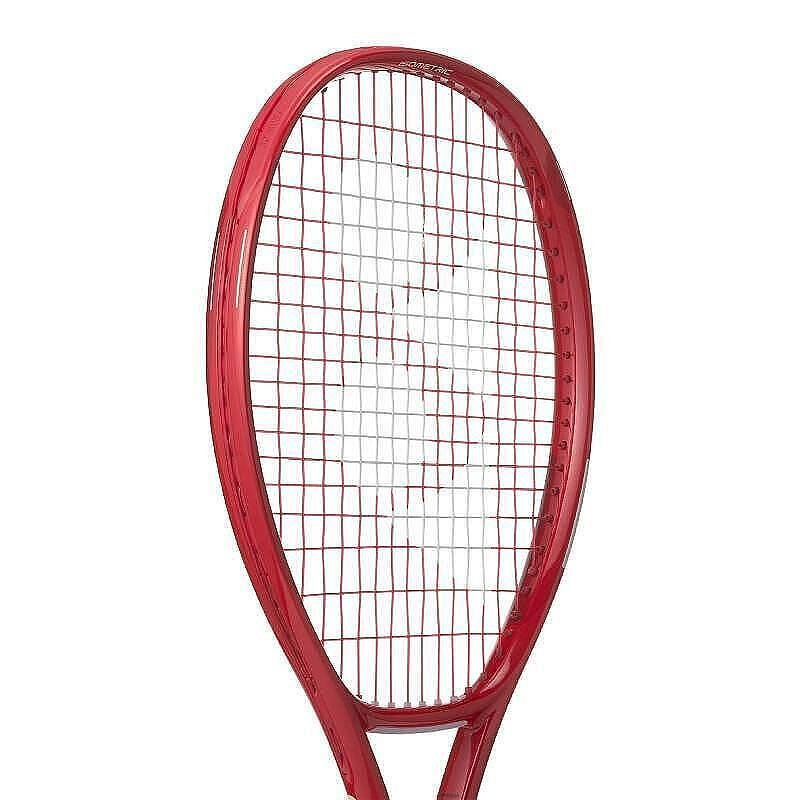 Rachetă de tenis Yonex VCORE Alpha L Ruby Red – rachetă de tenis Yonex ușoară, echilibrată și cu încordare preinstalată pentru spin și confort.