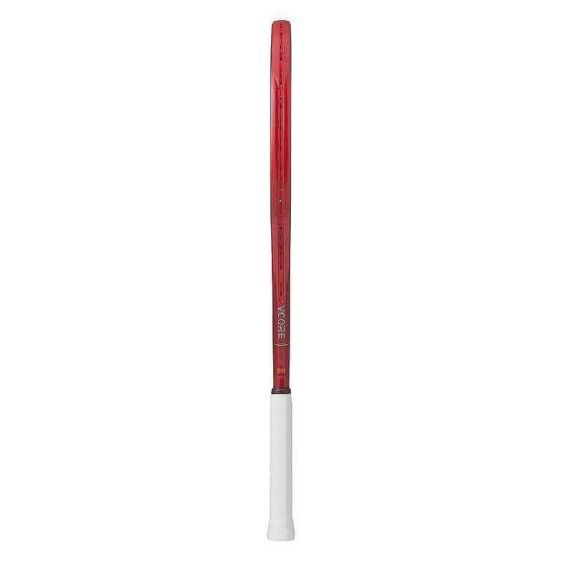 Rachetă de tenis Yonex VCORE Alpha SL Ruby Red – rachetă de tenis ultraușoară, preîncordată, pentru control și spin.